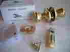 3598632 Fastec New Mobile Home Interior Passage Door Knob Poished Brass