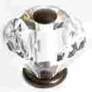 36512 Jvjhardware Pure Elegance 30mm 1.19 In Diamond Cut 31 Percent Leaded Crystal Knob Old Wo