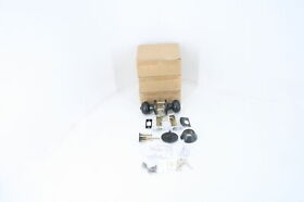 Hl-609et-101bk-4p-combo 4 Pack Keyed Alike Entry Door Knobs N Single Cylinder Deadbolt Lock Combo Set