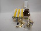 827c-ent-.cyl 4 Yale Brass Cirrus 827c-ent- Sets Polished Entry Keyed Knobs
