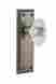 40-favbia-ap Nostalgic Warehouse Grandeur Fifth Avenue Crystal Biarritz Knob Privacy Pewter