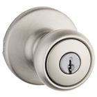 94002-760  400t-15 Kwikset Tylo Keyed Entry Knob In Satin Nickel 883351542586