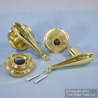 406lex0303 Brass Door Knob Dummy Passage . Lever