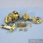 411bar0303 Knob Privacy Door Brass Set .
