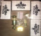 4204939884 4204938730 -4204939884 Kwikset Passage Hancock Polished Gold Lock Set Closet