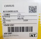 43612301 Yale Cirrus Single Cylinder Polished Brass Combo Set