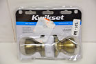 43646-001 Kwikset Brass Antique Bed Bath Tylo Knob
