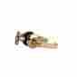 475625 Schlage Saturn Bright Brass Commercial Keyed Entry Lever New 043156963621
