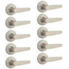 9sl70000-003 5 X Kwikset Winston Hall Or Closet Door Dummy Lever 193802030761