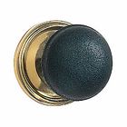 50032 The Renovators Supply Pair Black Solid Brass Door 096962395636