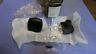 5011.190.mr Baldwin Pair Satin Black Of Solid Brass Estate Knobs New