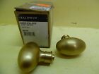 5025.033.mr 5025.033. Knob Rose Brass Vintage Baldwin Classic Pair Egg Estate