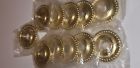 5053-037 Baldwin Hardware Set Of Estate Roses In Polished Cabnet Knob