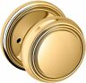 5068031priv Baldwin Series Privacy Door Knob Set Brass 884011687937