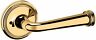 5116031priv Baldwin Series Privacy Door Lever Set Brass 823079526048