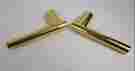5137-030-mr Baldwin Hardware Pair Of Estate Levers Polished Brass 413hw 723079135205