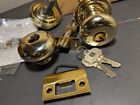 5205-003-ent Baldwin Pn Classic Knob Keyed Door Polished Brass