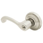 5245150lent Baldwin Classic Keyed Entry Door Lever Satin Nickel 723079335636