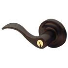5255.112.lent Baldwin Wave Venetian Bronze Left-handed Entry Lever 723079917450