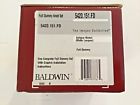 5420.151.fd Baldwin Hardware Full Dummy Knob Set Antique Nickel 723079877365