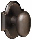 5432.432.pass Baldwin Hardware Passage Oval Knob Set Rustic Bronze Hall Closet Archedrose
