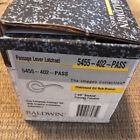 5455-402-pass 5455-402 Baldwin Hardware Passage Lever 723079389752