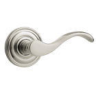 5455v055ldm Baldwin Half Dummy Door Lever Polished Nickel 884011718716