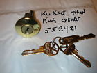 552421 Knob Cylinder Kwikset Brass Titan Replacement Rekey