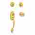 553gnxcn Kwikset Smartkey Gibson Keyed Handleset