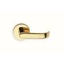 560-00.pa1 Omnia Lever Passage Backset Strike Doors Bright