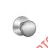 561301 Chrome Knob Ply Locks Closet Schlage Satin Plymouth F10 Door Hall 626