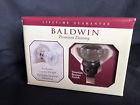 5805-112-fdrp Baldwin Hardware Nwb Dorchester Crystal Knob Brass Locking Bed And