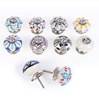 601420744484 Namsey Pieces Floral Ceramic Knobs For Cabinets Cupboards