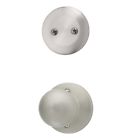 606p 15 Kwikset Polo Knob Interior Dummy Handleset Satin Nickel 042049166217