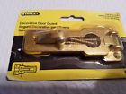 61-0352 610352 Stanley Bright Brass Decorative Door Guard New Free 033923930055