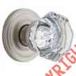 618690 Passage Satin Baldwin Knob Nickel Crystal Filmore Door Locks