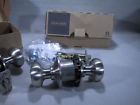 Hardwaref10 619 Schlage Ply Satin Knob Two Closet Hall Plymouth Nickel