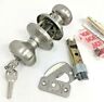 62821 Kwikset Keyed Entry Knob Satin Nickel New Open Box
