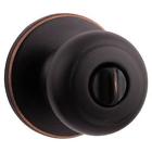 634392810673 Kwikset Cove Knob In Venetian Bronze