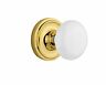 640697084978 Nostalgic Warehouse Classic Rosette With White Porcelain Door