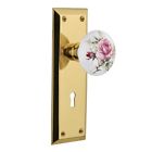 640693 640697111513 Nostalgic Warehouse Rose Porcelain