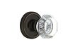 640697145686 Nostalgic Warehouse Classic Rosette With Waldorf Crystal Door