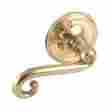 66023 The Renovators Supply Privacy Door Lock Set 2 38 Backset Brass Swivel Levers 096962399825