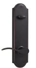 R6604-u1sl2d 6604u-rh Weslock Door Handle Single Cylinder Interior Pack Bordeau