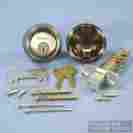 671asas Weslock 3 Traditonale Keylock Weathered Pewter Single Cylinder Door Deadbolts