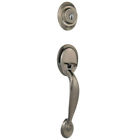687dalip-15a Kwikset Dakota Single Cylinder Exterior Handleset Antique Nickel 42049581096