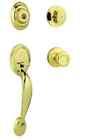687daxt3smtcp Kwikset Dakota Single Cylinder Polished Brass Handle Smartkey Smt Cp