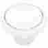 735795 69099 Liberty Hardware Bath Unlimit 1.5 In Ceramic Round Knob White Gold 022788690990