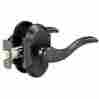 694700cl Delaney Designer Ronda Series Passage Door Lever Set With Curved Backplate 087305921827