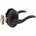 694709cl Delaney Designer Ronda Series Passage Door Lever Set With Curved Backplate 087305921889